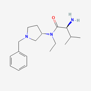 (S)-2-Amino-N-((S)-1-benzyl-pyrrolidin-3-yl)-N-ethyl-3-methyl-butyramide - 