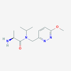 (S)-2-Amino-N-isopropyl-N-(6-methoxy-pyridazin-3-ylmethyl)-propionamide - 