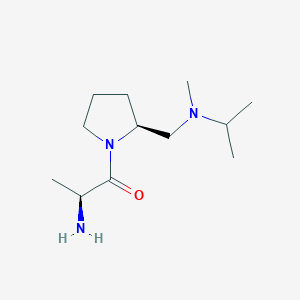 (S)-2-Amino-1-{(S)-2-[(isopropyl-methyl-amino)-methyl]-pyrrolidin-1-yl}-propan-1-one - 