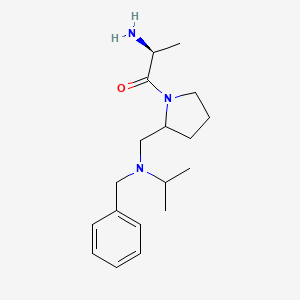 (S)-2-Amino-1-{2-[(benzyl-isopropyl-amino)-methyl]-pyrrolidin-1-yl}-propan-1-one - 