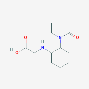 [2-(Acetyl-ethyl-amino)-cyclohexylamino]-acetic acid - 