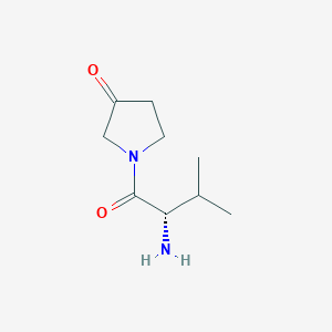1-((S)-2-Amino-3-methyl-butyryl)-pyrrolidin-3-one - 