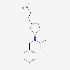 [(S)-1-(2-Amino-ethyl)-pyrrolidin-3-yl]-benzyl-isopropyl-amine - 