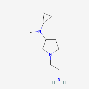 [1-(2-Amino-ethyl)-pyrrolidin-3-yl]-cyclopropyl-methyl-amine - 