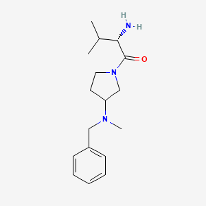 (S)-2-Amino-1-[3-(benzyl-methyl-amino)-pyrrolidin-1-yl]-3-methyl-butan-1-one - 