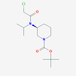 (S)-3-[(2-Chloro-acetyl)-isopropyl-amino]-piperidine-1-carboxylic acid tert-butyl ester - 