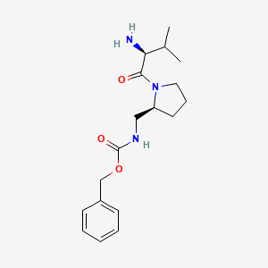 [(S)-1-((S)-2-Amino-3-methyl-butyryl)-pyrrolidin-2-ylmethyl]-carbamic acid benzyl ester - 