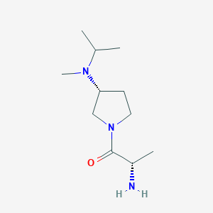 (S)-2-Amino-1-[(R)-3-(isopropyl-methyl-amino)-pyrrolidin-1-yl]-propan-1-one - 