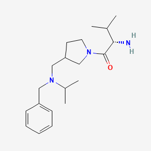 (S)-2-Amino-1-{3-[(benzyl-isopropyl-amino)-methyl]-pyrrolidin-1-yl}-3-methyl-butan-1-one - 