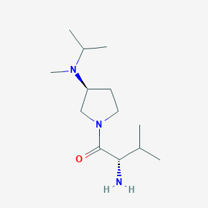 (S)-2-Amino-1-[(S)-3-(isopropyl-methyl-amino)-pyrrolidin-1-yl]-3-methyl-butan-1-one - 