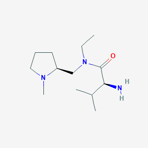 (S)-2-Amino-N-ethyl-3-methyl-N-((S)-1-methyl-pyrrolidin-2-ylmethyl)-butyramide - 