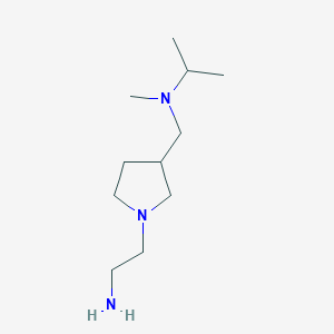 [1-(2-Amino-ethyl)-pyrrolidin-3-ylmethyl]-isopropyl-methyl-amine - 