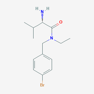 (S)-2-Amino-N-(4-bromo-benzyl)-N-ethyl-3-methyl-butyramide - 