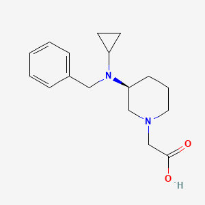[(S)-3-(Benzyl-cyclopropyl-amino)-piperidin-1-yl]-acetic acid - 