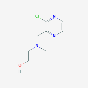 2-[(3-Chloro-pyrazin-2-ylmethyl)-methyl-amino]-ethanol - 