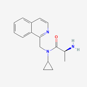 (S)-2-Amino-N-cyclopropyl-N-isoquinolin-1-ylmethyl-propionamide - 