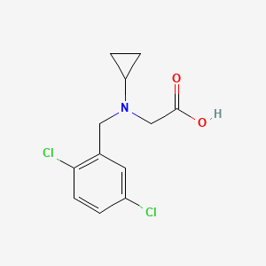 [Cyclopropyl-(2,5-dichloro-benzyl)-amino]-acetic acid - 