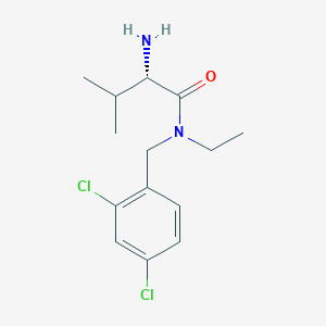 (S)-2-Amino-N-(2,4-dichloro-benzyl)-N-ethyl-3-methyl-butyramide - 