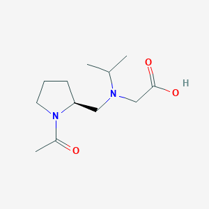 [((S)-1-Acetyl-pyrrolidin-2-ylmethyl)-isopropyl-amino]-acetic acid - 