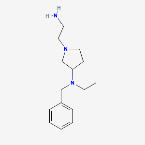 [1-(2-Amino-ethyl)-pyrrolidin-3-yl]-benzyl-ethyl-amine - 