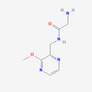 2-Amino-N-(3-methoxy-pyrazin-2-ylmethyl)-acetamide - 
