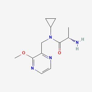 (S)-2-Amino-N-cyclopropyl-N-(3-methoxy-pyrazin-2-ylmethyl)-propionamide - 