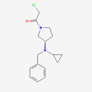 (S)-1-(3-(Benzyl(cyclopropyl)amino)pyrrolidin-1-yl)-2-chloroethanone - 