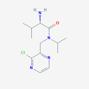 (S)-2-Amino-N-((3-chloropyrazin-2-yl)methyl)-N-isopropyl-3-methylbutanamide - 