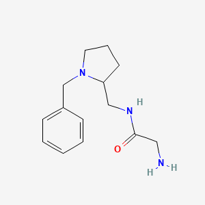 2-Amino-N-(1-benzyl-pyrrolidin-2-ylmethyl)-acetamide - 