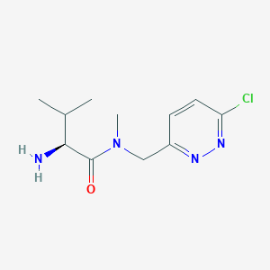 (S)-2-Amino-N-(6-chloro-pyridazin-3-ylmethyl)-3,N-dimethyl-butyramide - 