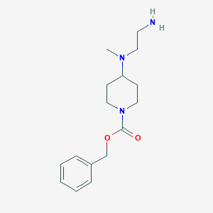 4-[(2-Amino-ethyl)-methyl-amino]-piperidine-1-carboxylic acid benzyl ester - 