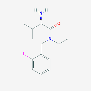 (S)-2-Amino-N-ethyl-N-(2-iodo-benzyl)-3-methyl-butyramide - 