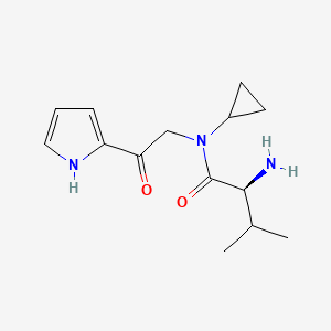 (S)-2-Amino-N-cyclopropyl-3-methyl-N-[2-oxo-2-(1H-pyrrol-2-yl)-ethyl]-butyramide - 