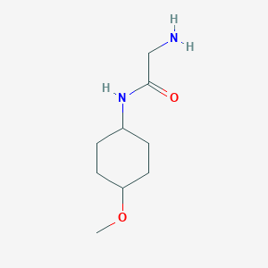 2-Amino-N-(4-methoxy-cyclohexyl)-acetamide - 