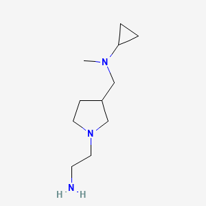 [1-(2-Amino-ethyl)-pyrrolidin-3-ylmethyl]-cyclopropyl-methyl-amine - 