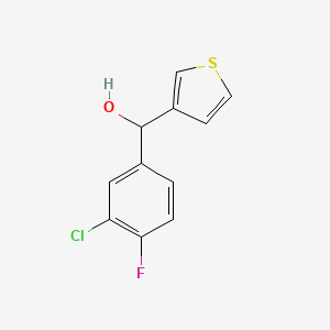 3-Chloro-4-fluorophenyl-(3-thienyl)methanol - 