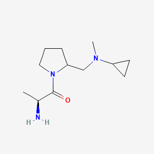 (S)-2-Amino-1-{2-[(cyclopropyl-methyl-amino)-methyl]-pyrrolidin-1-yl}-propan-1-one - 