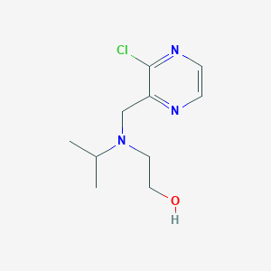 2-[(3-Chloro-pyrazin-2-ylmethyl)-isopropyl-amino]-ethanol - 
