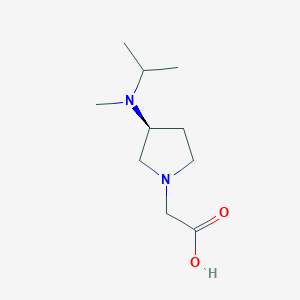 [(S)-3-(Isopropyl-methyl-amino)-pyrrolidin-1-yl]-acetic acid - 