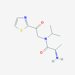 (S)-2-Amino-N-isopropyl-N-(2-oxo-2-thiazol-2-yl-ethyl)-propionamide - 