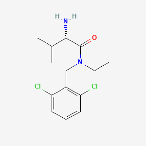 (S)-2-Amino-N-(2,6-dichloro-benzyl)-N-ethyl-3-methyl-butyramide - 