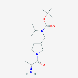 [1-((S)-2-Amino-propionyl)-pyrrolidin-3-ylmethyl]-isopropyl-carbamic acid tert-butyl ester - 
