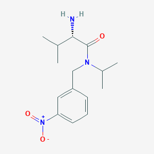 (S)-2-Amino-N-isopropyl-3-methyl-N-(3-nitro-benzyl)-butyramide - 