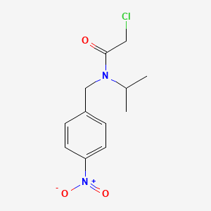 2-Chloro-N-isopropyl-N-(4-nitro-benzyl)-acetamide - 