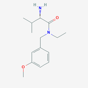 (S)-2-Amino-N-ethyl-N-(3-methoxy-benzyl)-3-methyl-butyramide - 