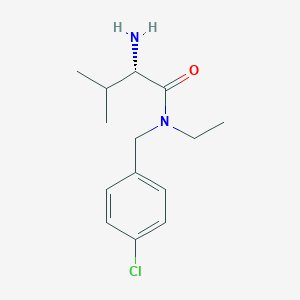 (S)-2-Amino-N-(4-chloro-benzyl)-N-ethyl-3-methyl-butyramide - 