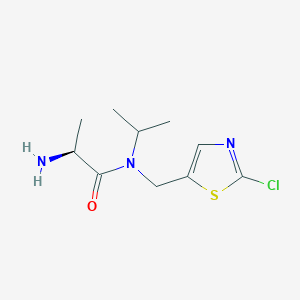 (S)-2-Amino-N-(2-chloro-thiazol-5-ylmethyl)-N-isopropyl-propionamide - 