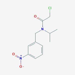 2-Chloro-N-isopropyl-N-(3-nitro-benzyl)-acetamide - 