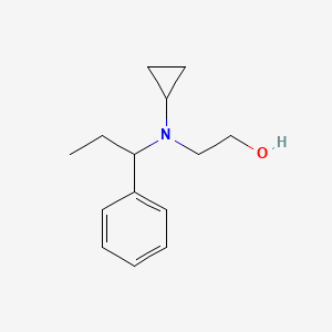 2-[Cyclopropyl-(1-phenyl-propyl)-amino]-ethanol - 