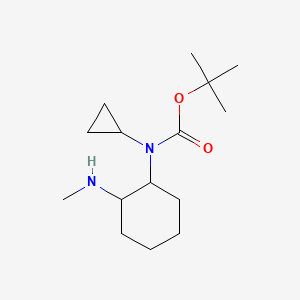 Cyclopropyl-(2-methylamino-cyclohexyl)-carbamic acid tert-butyl ester - 